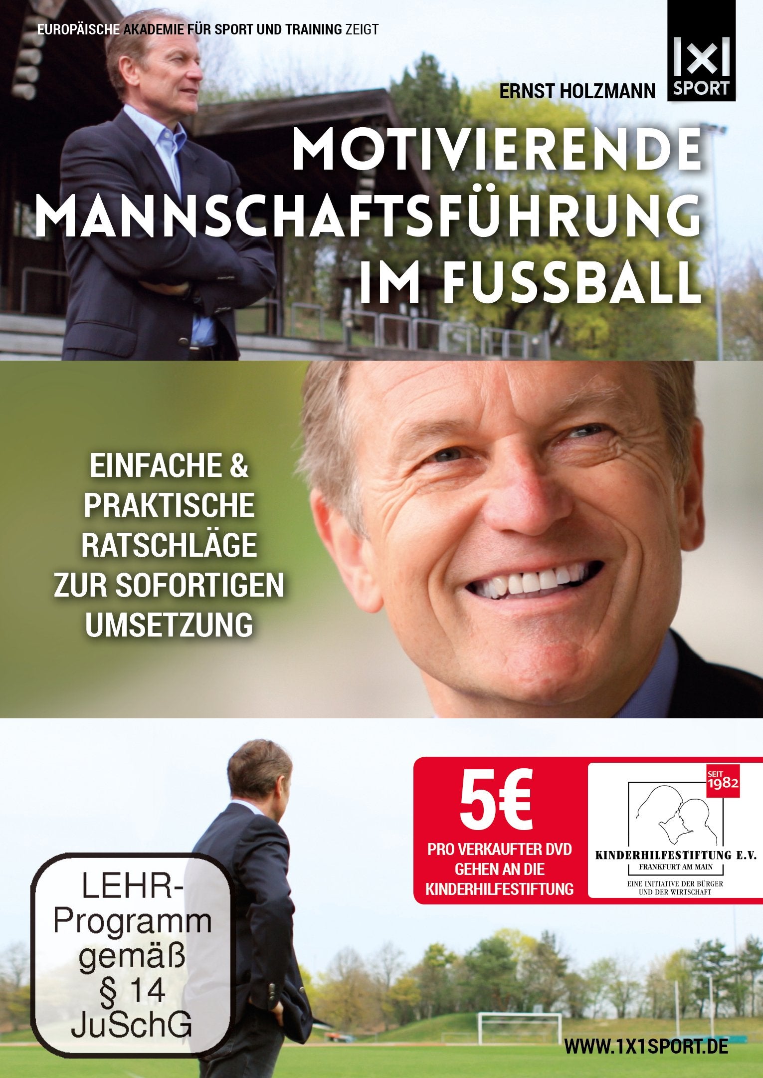 Motivierende Mannschaftsführung im Fußball Movies