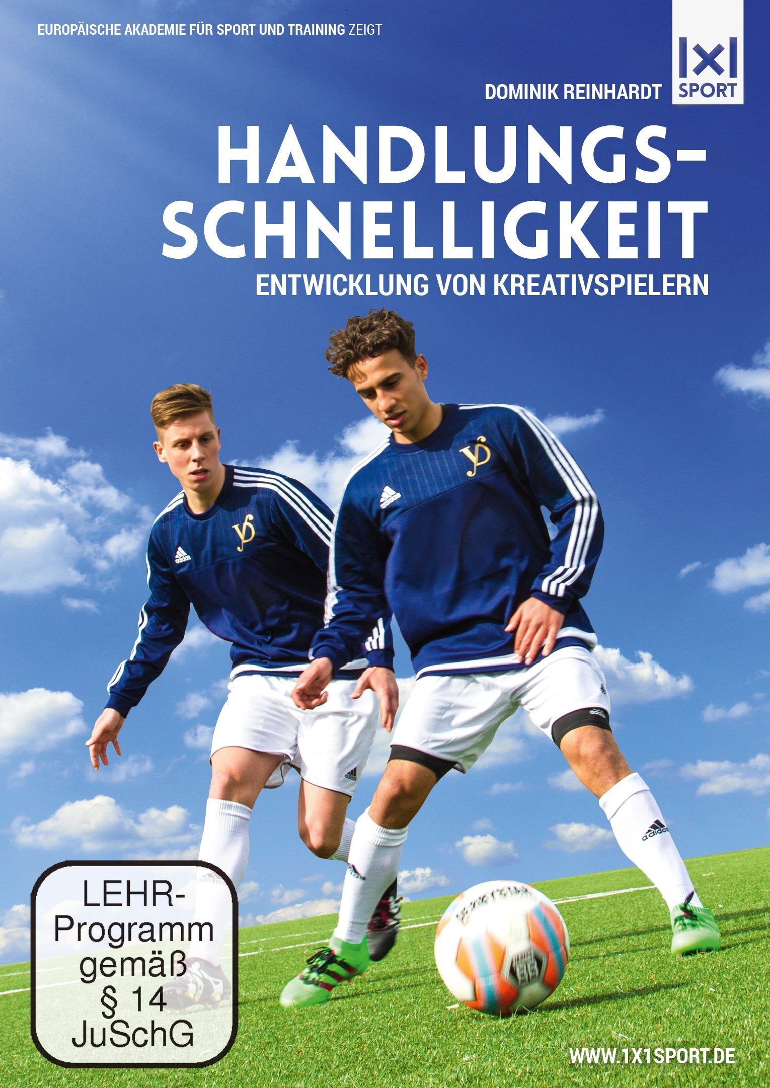 1x1SPORT DVD Handlungsschnelligkeit - Entwicklung von Kreativspielern im Fußball Movies