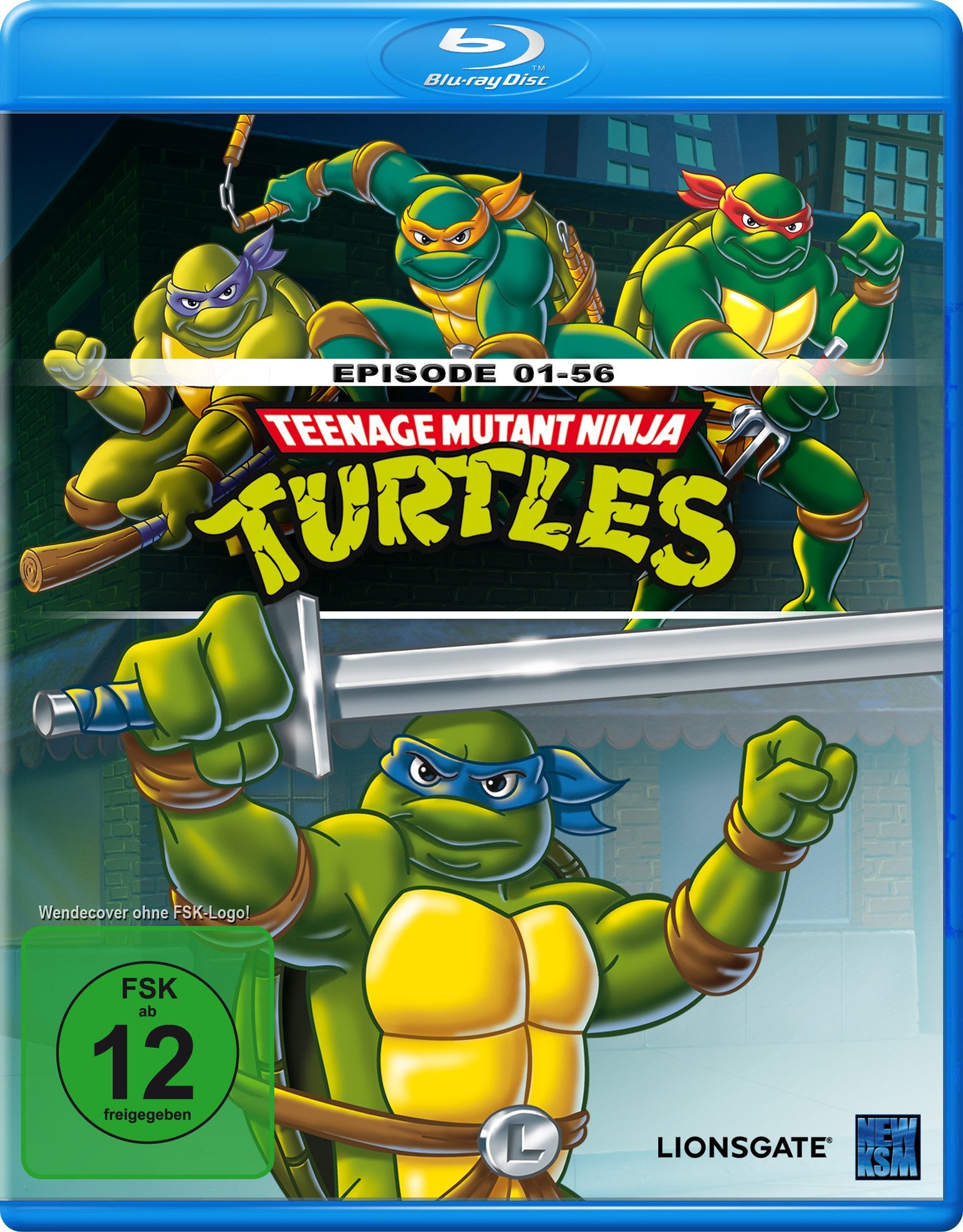 Teenage Mutant Ninja Turtles - Season 1/Episoden 1-56 Box sets