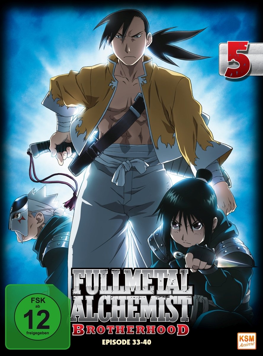 Fullmetal Alchemist: Brotherhood - Volume 5 (Digipack im Schuber mit Hochprägung und Glanzfolie) (2 Disc Set) Box sets