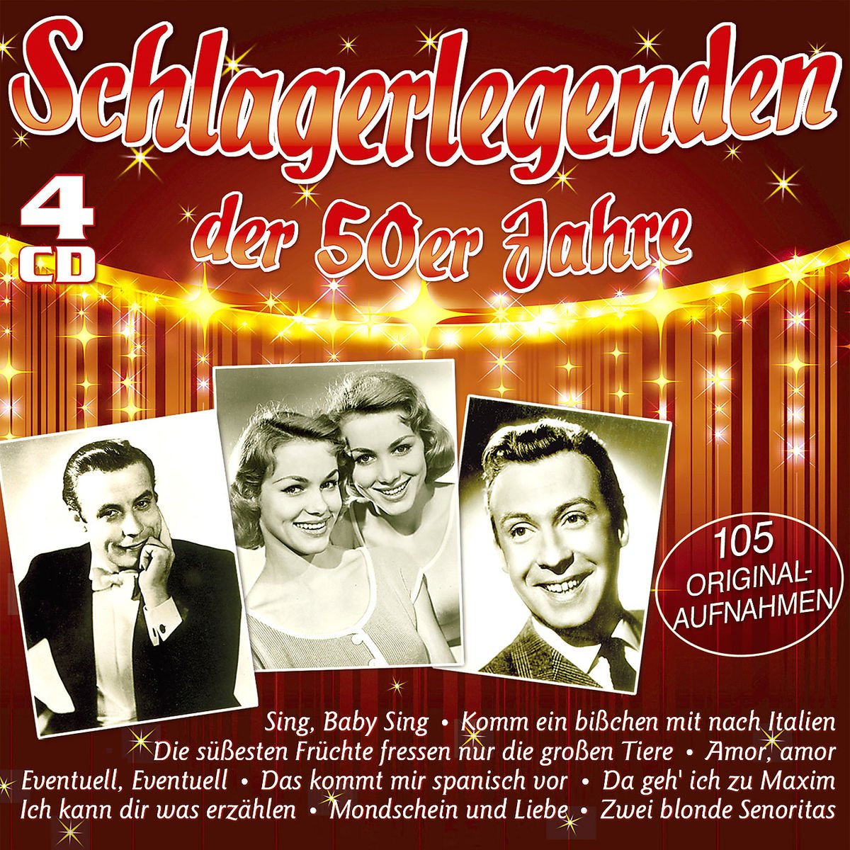Schlagerlegenden der 50er Jahre German Schlager & Volksmusik