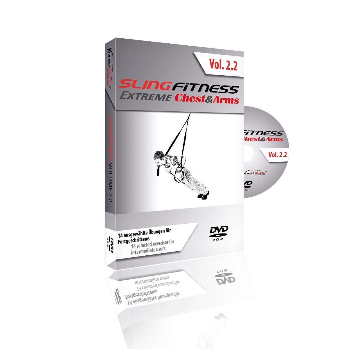 Variosling DVD Slingfitness Vol 2.2, rot schwarz, DVD03 dvd