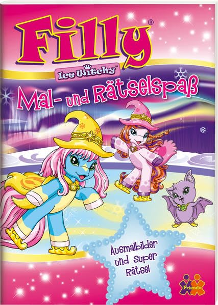 Filly Ice Witchy. Mal- und Rätselspaß: Ausmalbilder und Super Rätsel Tiptoi & Games