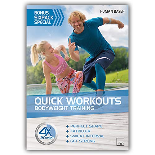 QUICK WORKOUTS - Bodyweight Training (5 Kurze Workouts, Ganzkörpertraining mit dem eigenen Körpergewicht, ohne Geräte, Fitness für Zuhause, Fitness DVD, Workout DVD) Movies