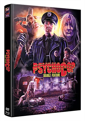 Psycho Cop Double Feature - Wattiertes Mediabook - Limitiert auf 500 Stück Films