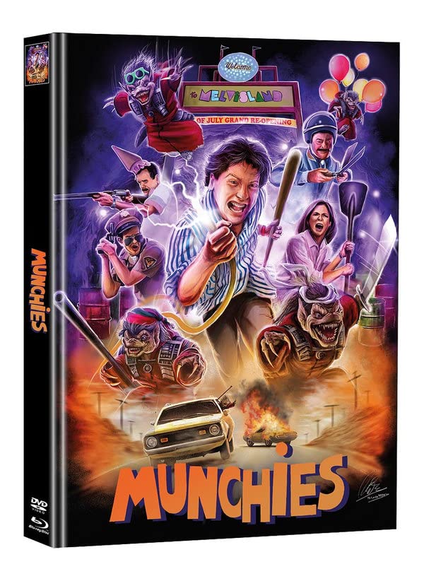Munchies - Limitiertes Mediabook auf 333 Stück - Cover B (BR+DVD) Movies