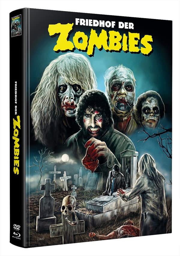 Friedhof der Zombies - Mediabook wattiert - Limited Edition auf 333 Stück (Blu-ray+2 Bonus-DVD) dvd