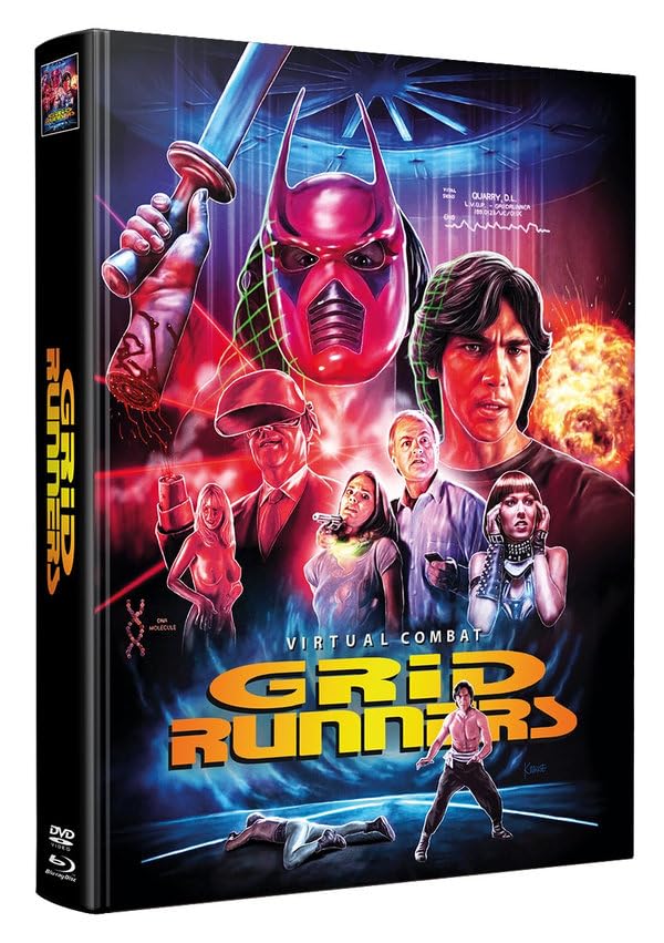 Grid Runners - Mediabook wattiert - Limited Edition auf 222 Stück - Back to the 90s (Blu-ray) (+ Bonus-DVD) Movies
