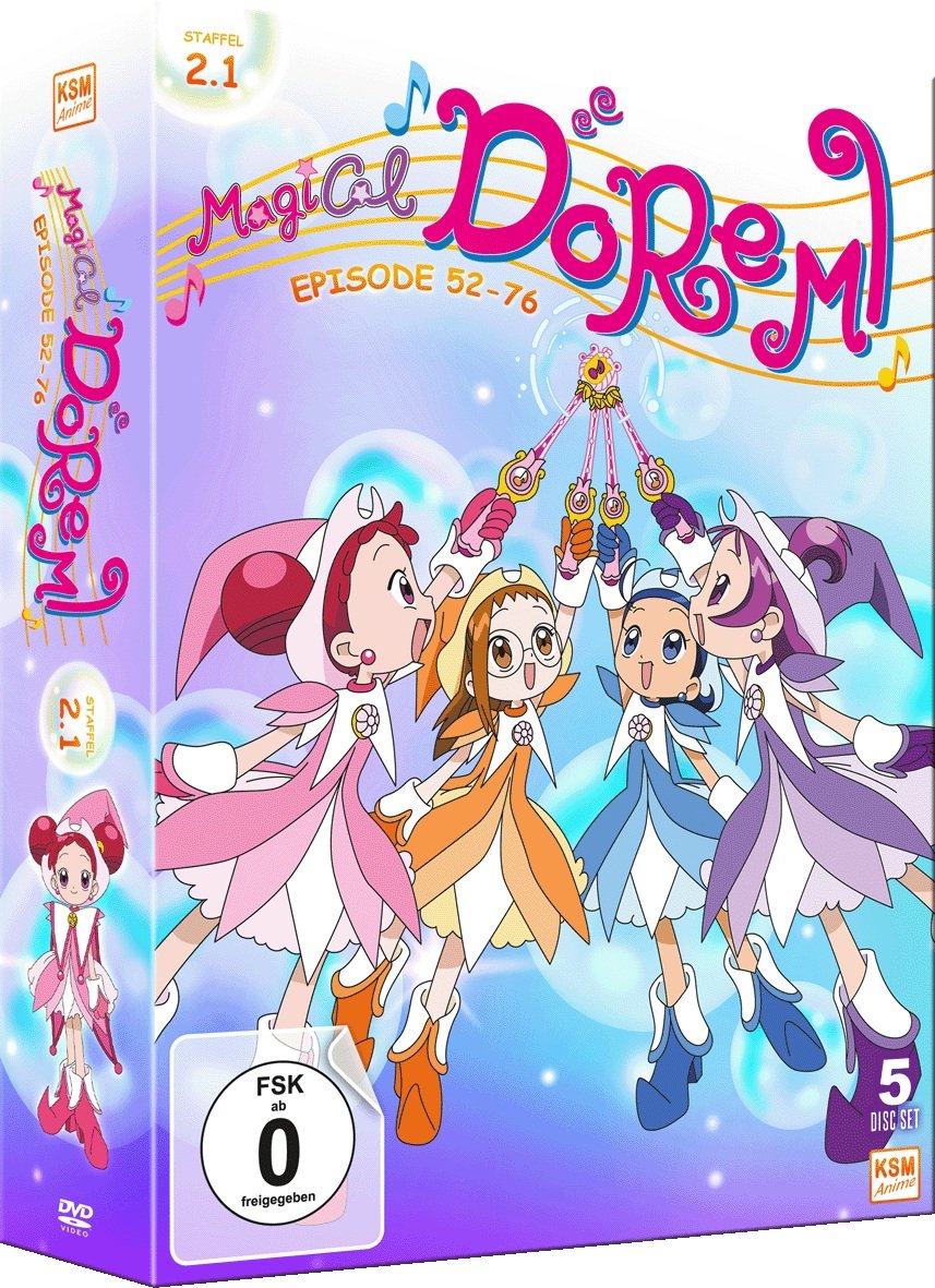 Magical Doremi - Staffel 2.1/Episode 52-76 Box sets