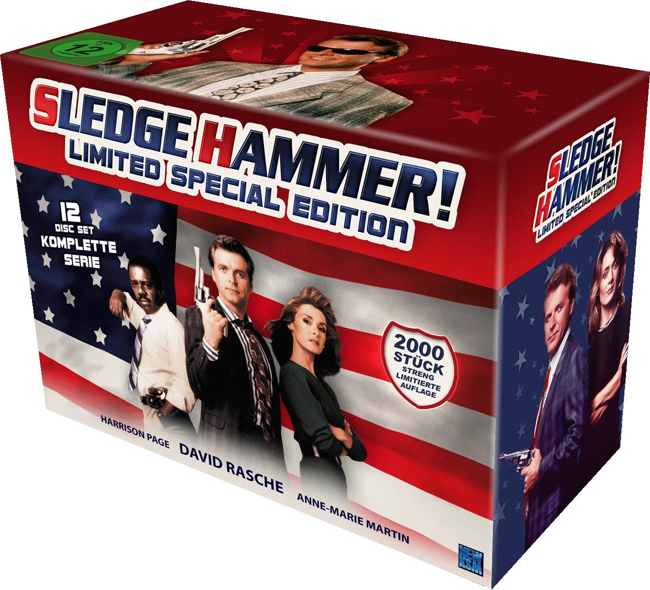 Sledge Hammer - Limited Special Edition (Alle 41 Folgen im 12 Disc Set) Box sets