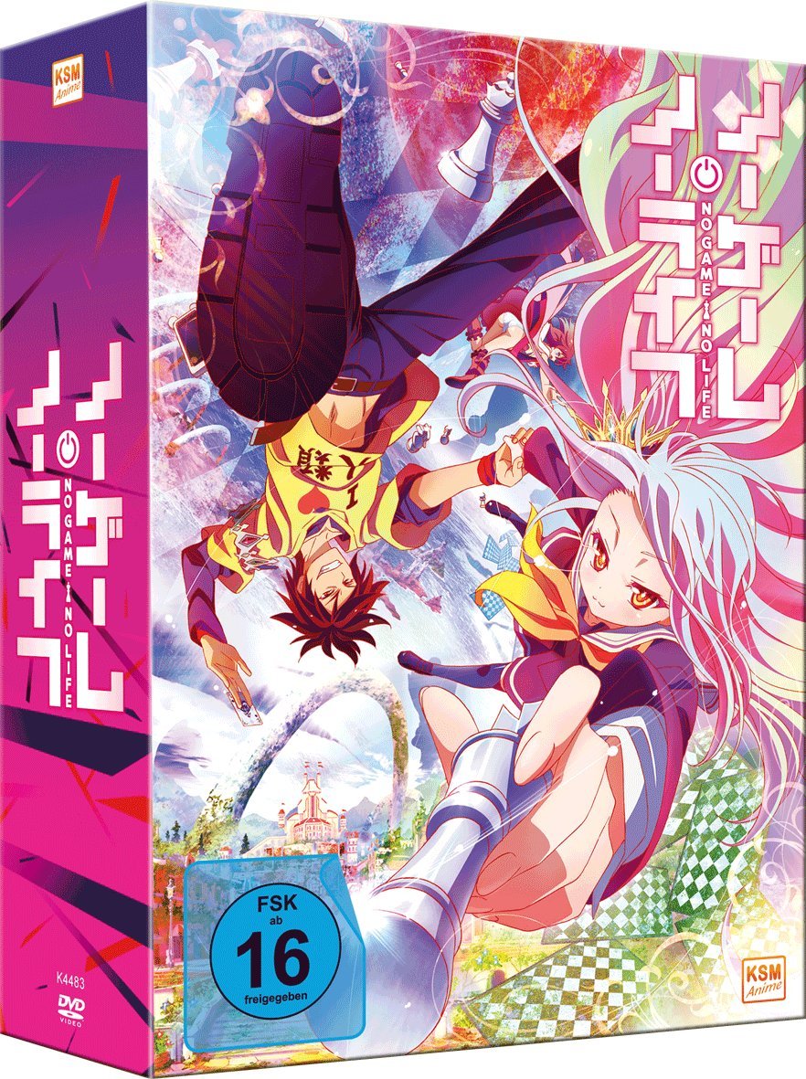 No Game No Life - Episode 01-04 & Soundtrack CD Vol.1 (im Sammelschuber ) (2-Disc-Set) Box sets