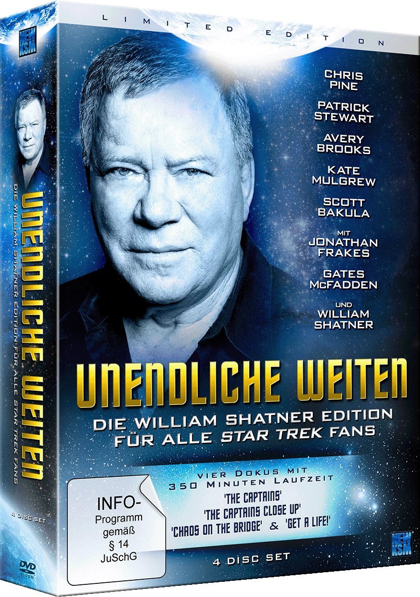 Unendliche Weiten - Die William Shatner Edition für alle Star Trek Fans Movies