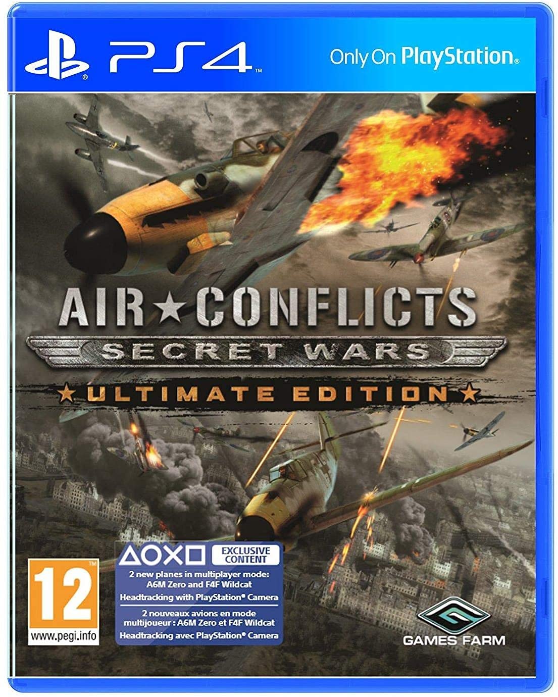 Air Conflicts: Secret Wars - Ultimate Edition - Exclusive Content PS4 [ PlayStation 4