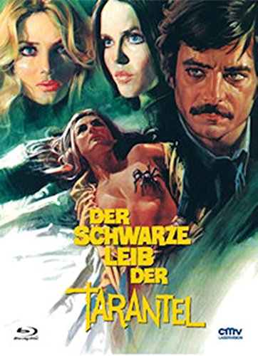 Der schwarze Leib der Tarantel - Limited Mediabook Blu-ray + DVD Cover B Films
