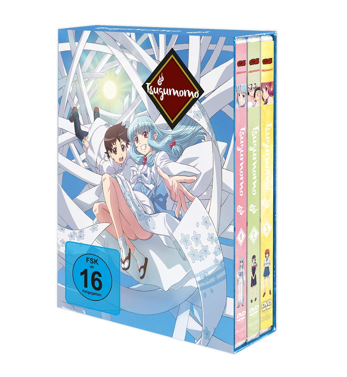 Tsugumomo – Vol. 1-3 Komplett-Set inkl. Sammelschuber - DVD-Edition Films