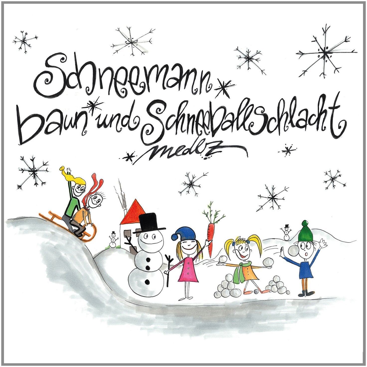 Schneemann baun und Schneeballschlacht Children & Young People