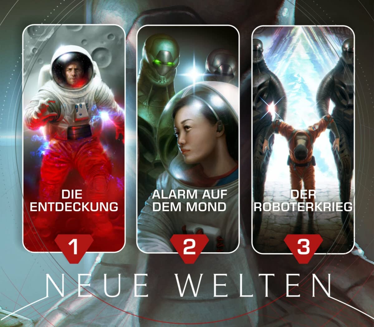 Neue Welten.Box.1,3 Audio-CD Books