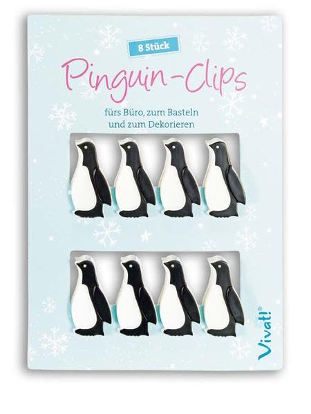 Product Image: 8er-Set Papierklammern »Pinguin-Clips«