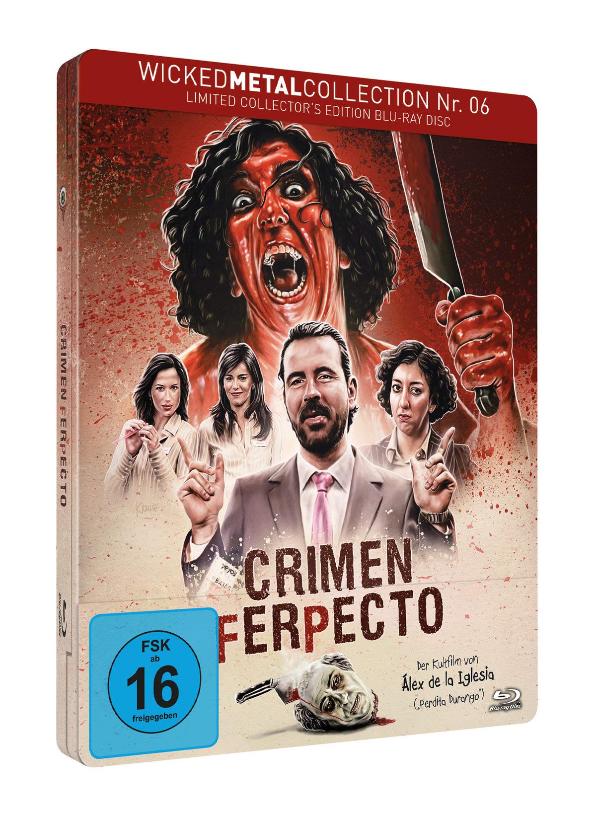 Crimen Ferpecto - Ein ferpektes Verbrechen - Wicked Metal Collection Nr. 06 - Limited Collector's Edition auf 500 Stück mit C-Card - Ungekürzte Fassung Movies