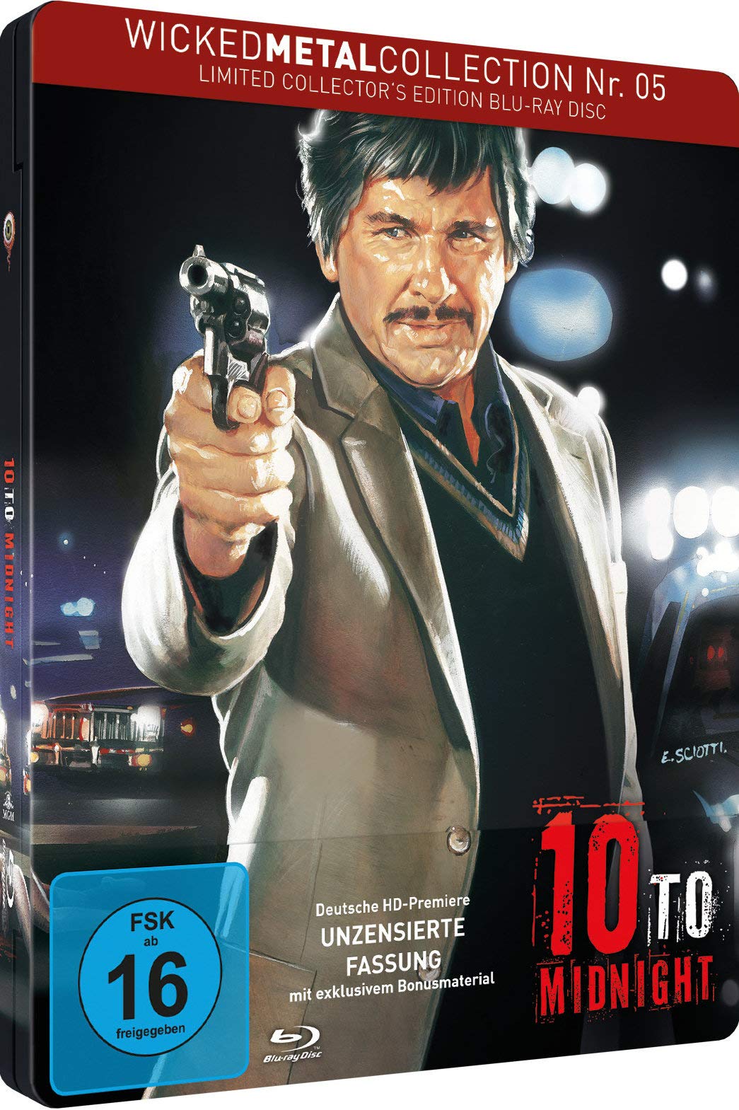10 to Midnight - Ein Mann wie Dynamit - Wicked Metal Collection Nr. 05 - Limited Collector's Edition auf 1000 Stück mit C-Card - Ungekürzte Fassung Movies