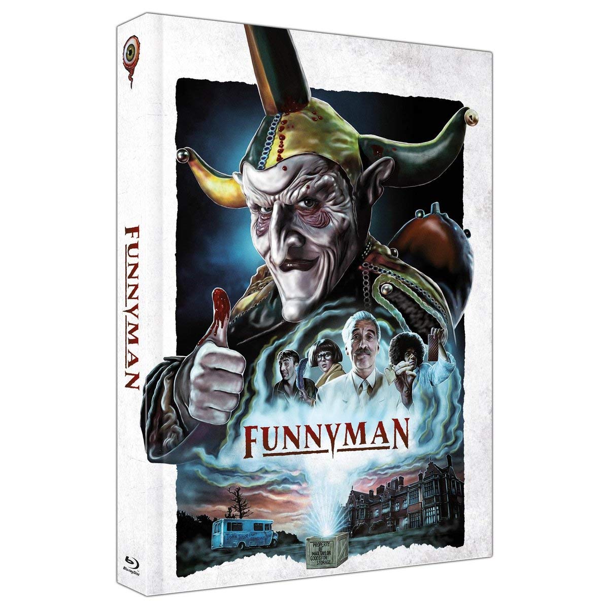 Funnyman - Mediabook Cover A - Limitiert auf 444 Stück (4-Disc Collector's Edition Nr. 33) (+ DVD + Soundtrack-CD) Movies