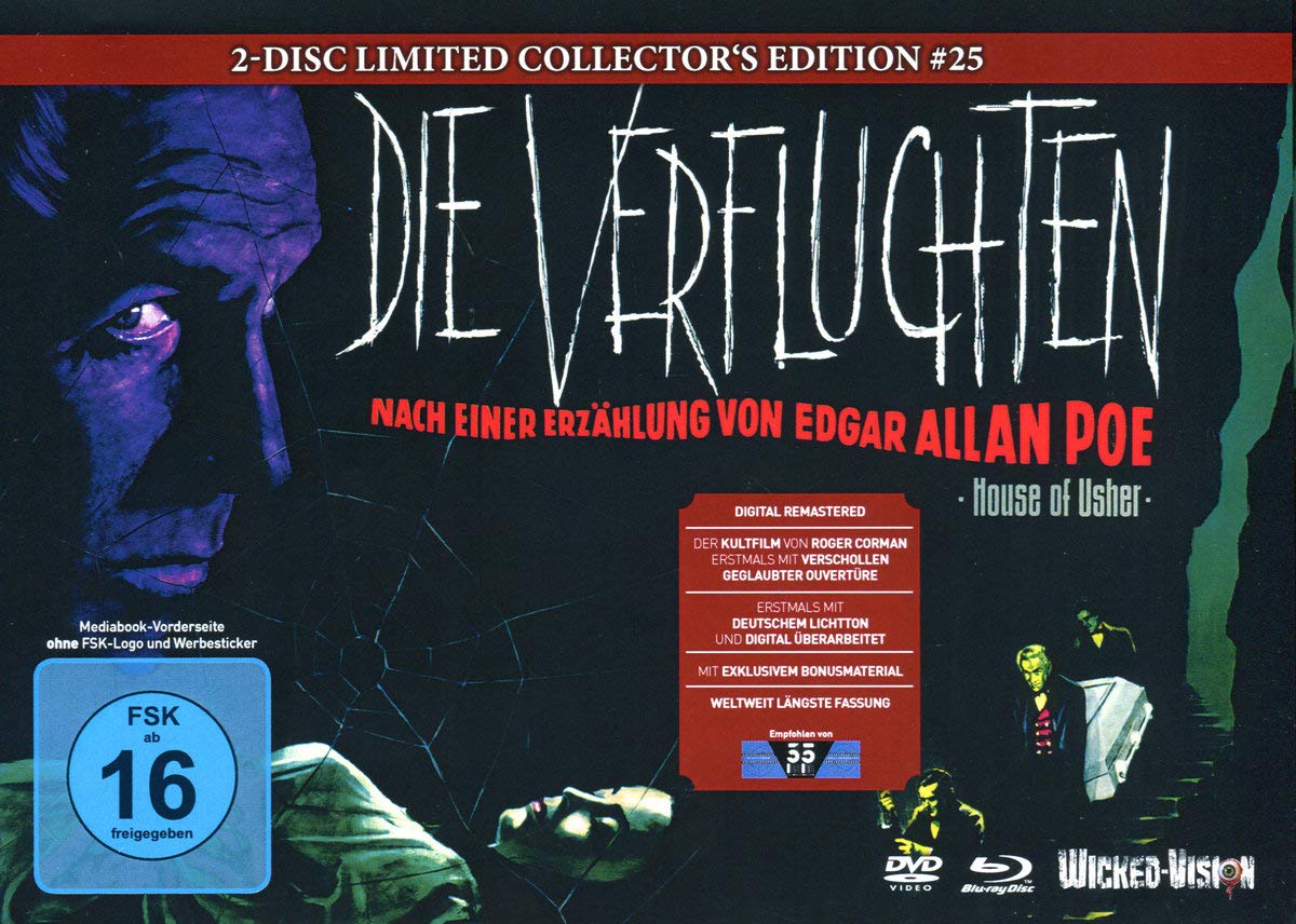Die Verfluchten - Der Untergang des Hauses Usher (2-Disc Limited Extended Collector's Edition Nr. 25, Cover A, Limitiert auf 222 Stück) Movies