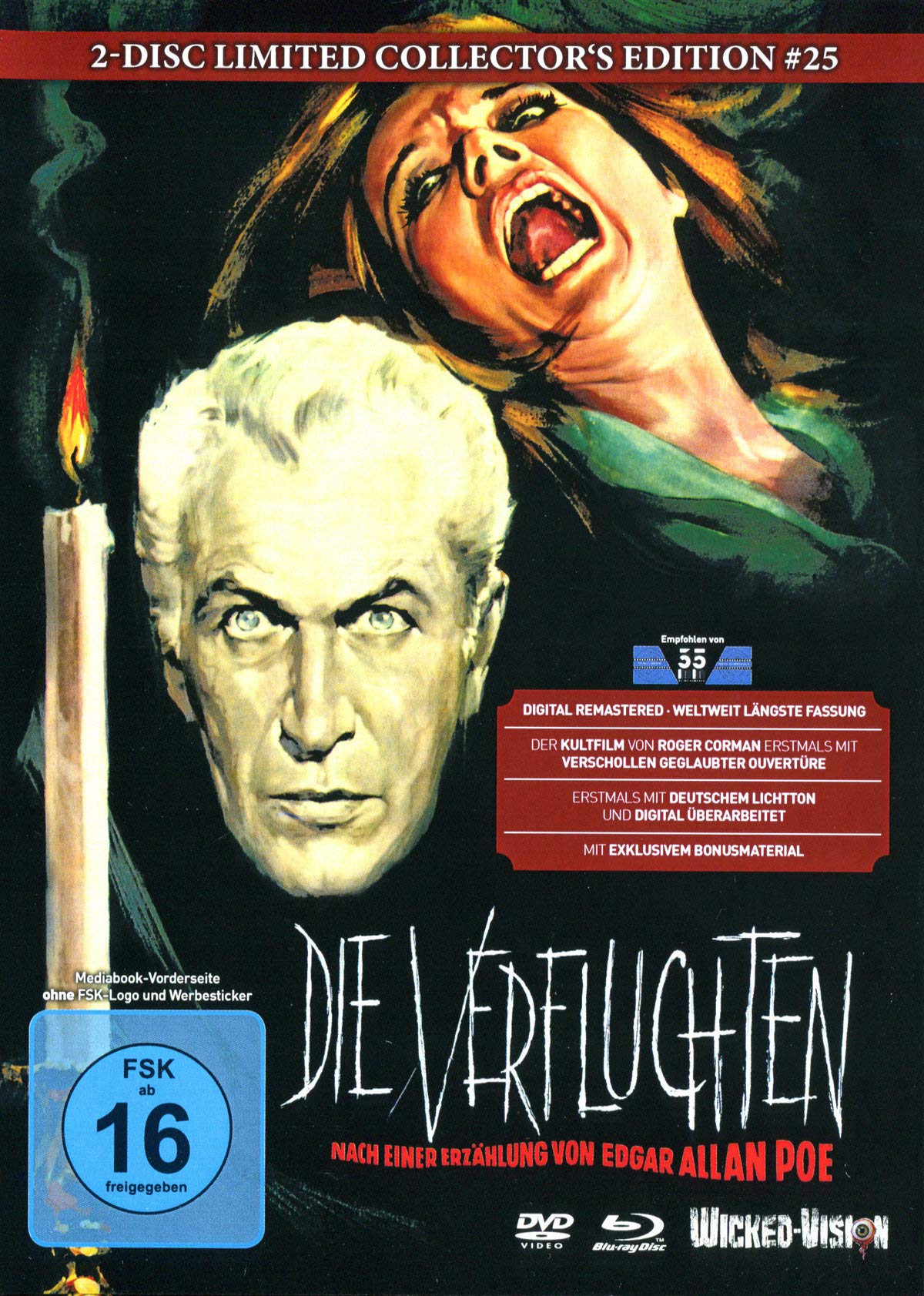 Die Verfluchten - Der Untergang des Hauses Usher (2-Disc Limited Extended Collector's Edition Nr. 25, Cover D, Limitiert auf 222 Stück) Movies