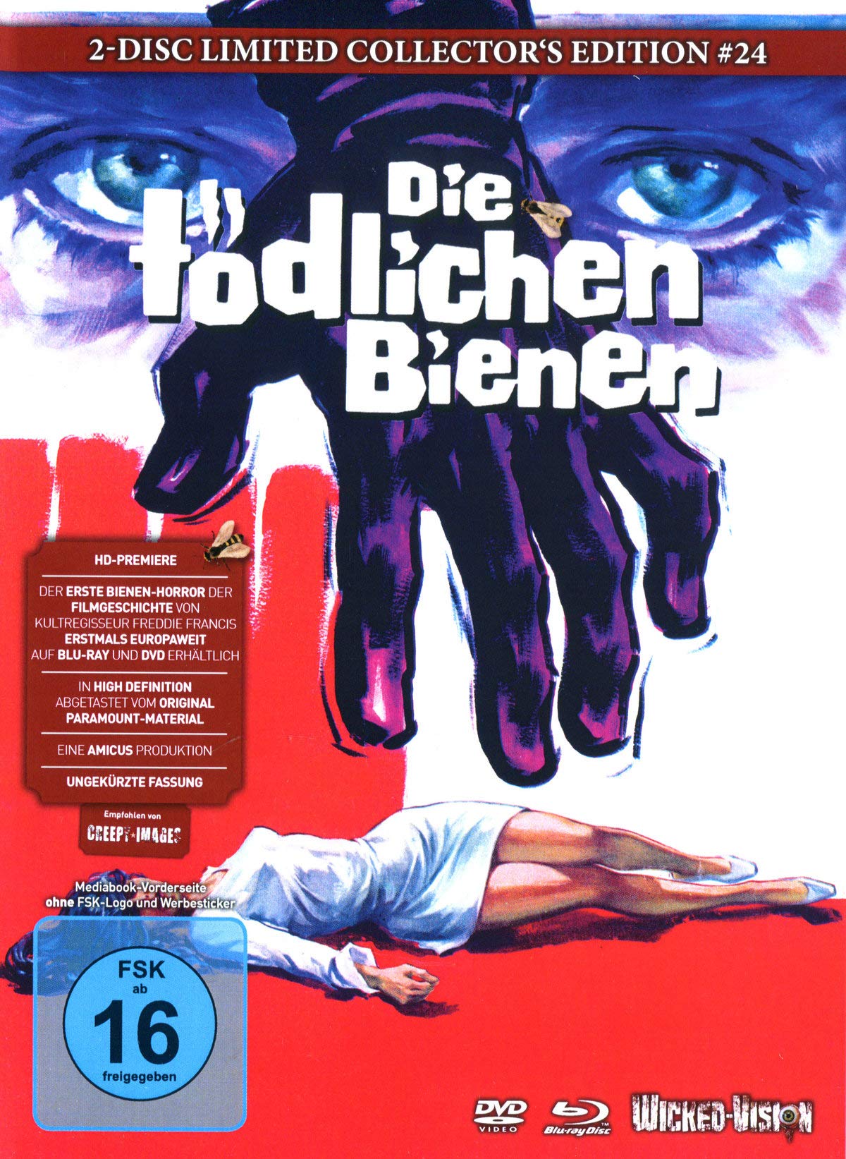 Die tödlichen Bienen (2-Disc Limited Collector's Edition Nr. 24, Cover C, Limitiert auf 222 Stück) Movies