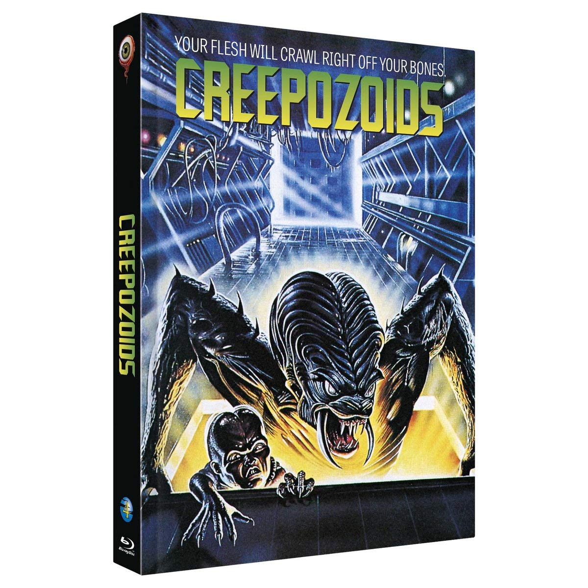 Creepozoids - Mediabook - Cover B - 2-Disc Full Moon Collection Nr. 04 (+ DVD) (inkl. Bonusfilm "Shadowzone") Movies