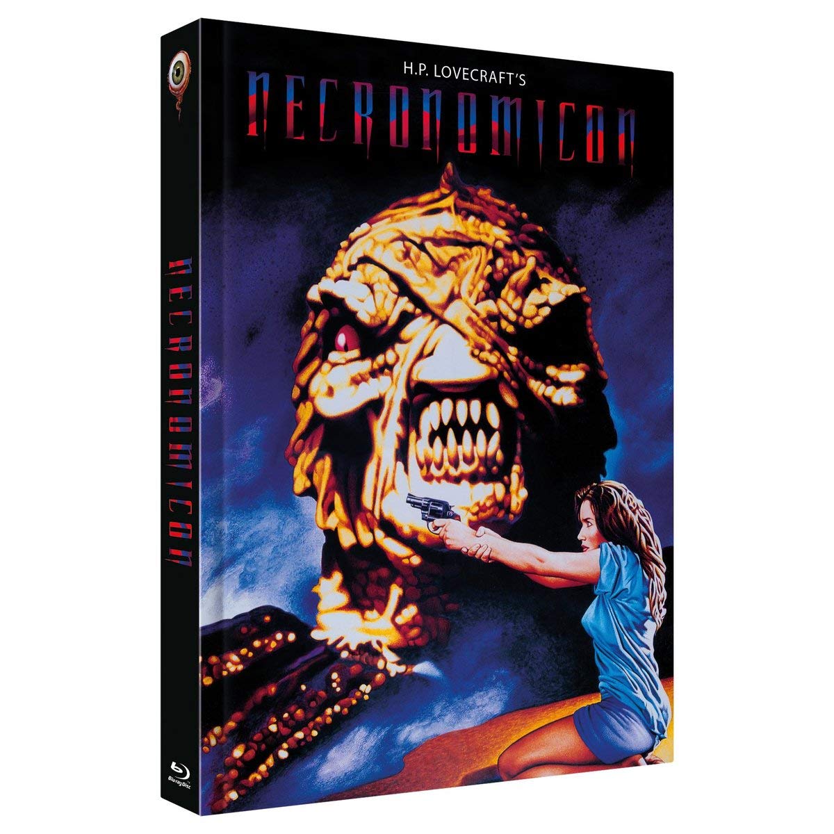 H.P.Lovecrafts Necronomicon - Mediabook - Cover A - 3-Disc Limited Collector's Edition Nr. 31 - limitiert auf 333 Stück (+ DVD) (+ Bonus-DVD) Movies