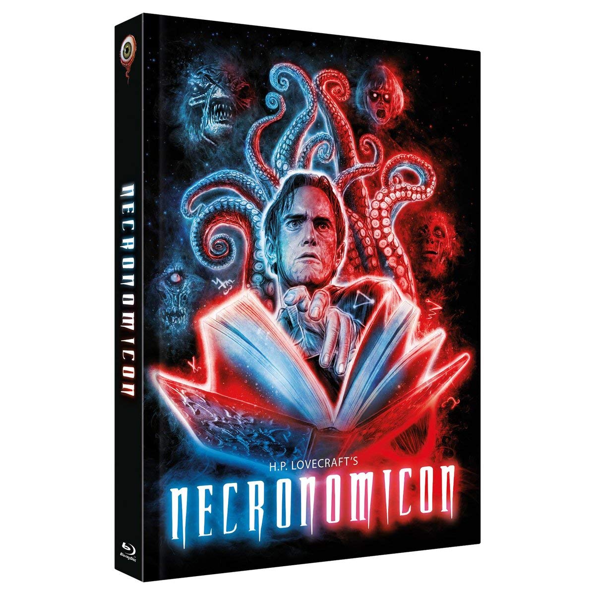 H.P.Lovecrafts Necronomicon - Mediabook - Cover B - 3-Disc Limited Collector's Edition Nr. 31 - limitiert auf 333 Stück (+ DVD) (+ Bonus-DVD) Movies