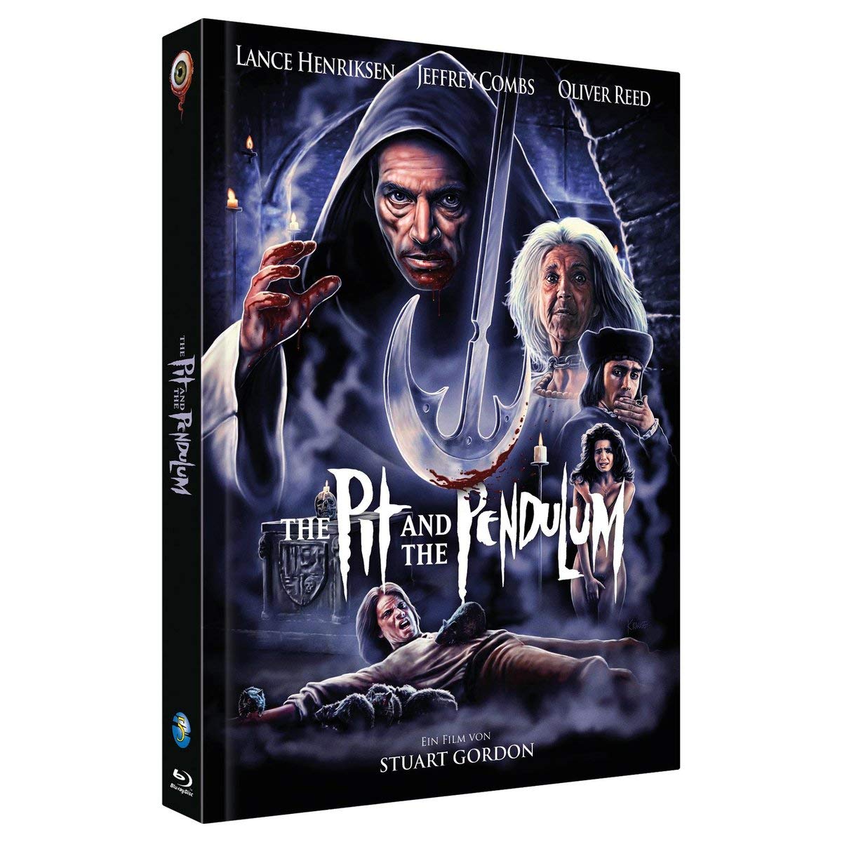 The Pit and the Pendulum - Mediabook - Cover B - Limited Collector's Edition (2-Disc Full Moon Collection Nr. 5) (Limitiert auf 444 Stück) (+ Soundtrack-CD) Movies