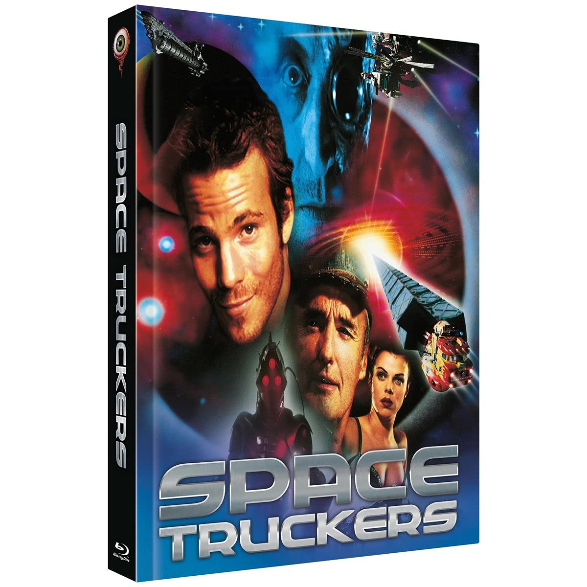 Space Truckers - Mediabook - Cover A (25th Anniversary Edition) (2-Disc Limited Collector‘s Edition Nr. 46) - Limitiert auf 444 Stück (+ DVD) Movies