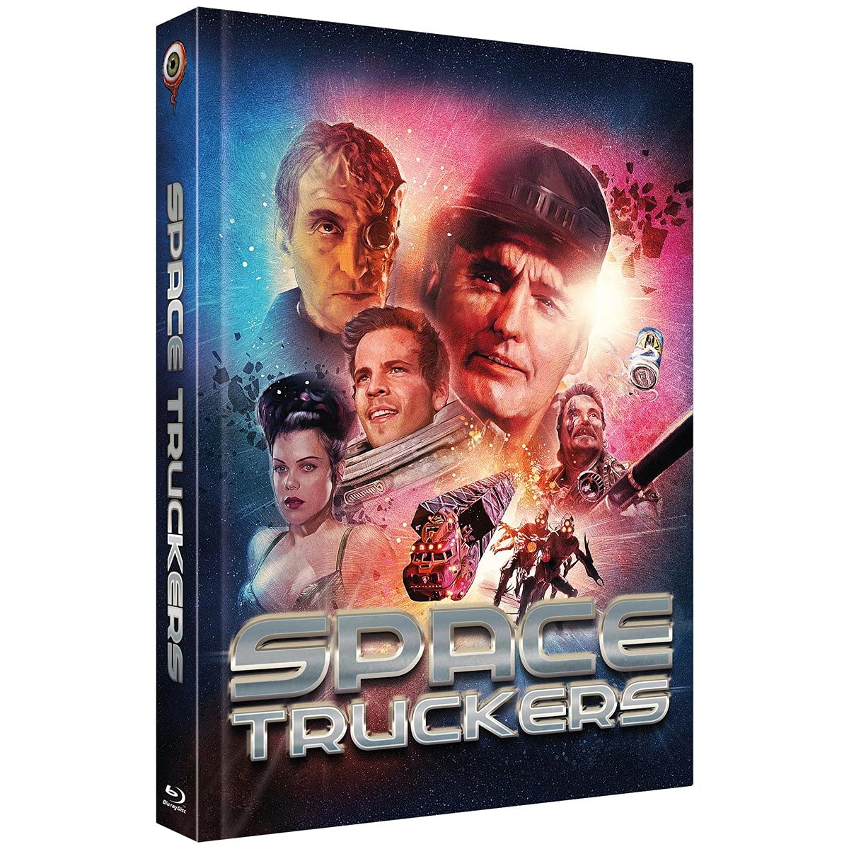Space Truckers - Mediabook - Cover B (25th Anniversary Edition) (2-Disc Limited Collector‘s Edition Nr. 46) - Limitiert auf 444 Stück (+ DVD) Movies