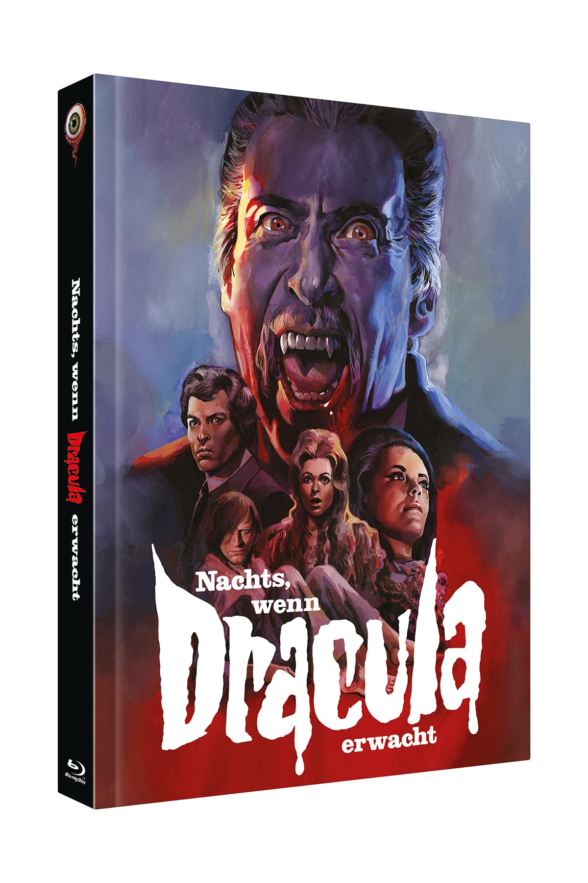 Nachts, wenn Dracula erwacht - Mediabook - 4-Disc Limited Collector‘s Edition Nr. 48 auf 333 Stück (Cover C) Movies