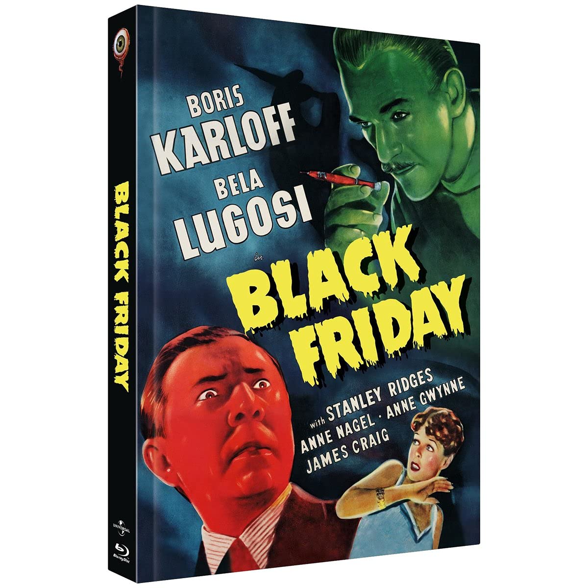 Black Friday - Mediabook - Cover A (2-Disc Limited Collector‘s Edition Nr. 47) Limitiert auf 333 Stück (+ DVD) Movies