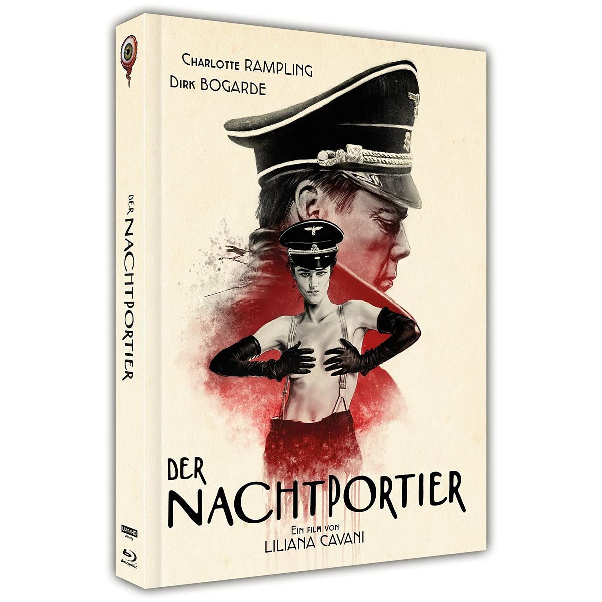 Der Nachtportier - Mediabook - Cover A - 3-Disc Limited Collector‘s Edition Nr. 50 auf 333 Stück (4K Ultra-HD) (+ BR) (+ DVD) Movies
