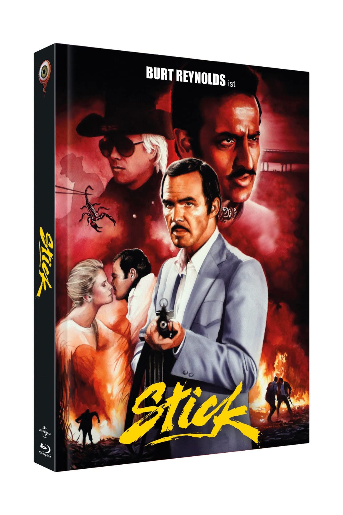 Sie nannten ihn Stick - Mediabook - Cover C - Limited Edition auf 333 Stück (+ DVD) Movies