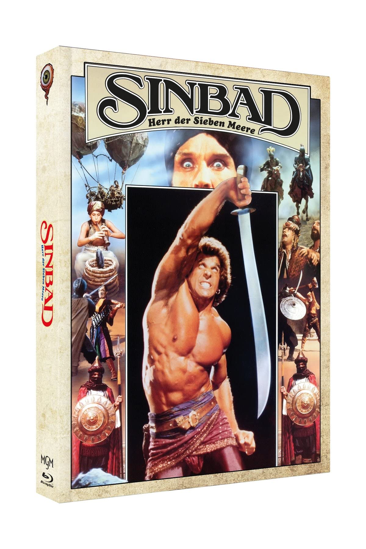 Sinbad - Herr der Sieben Meere - Mediabook - 2-Disc Limited Collector‘s Edition Nr. 58 - Cover C - Limitiert auf 333 Stück (Blu-ray + DVD) Movies