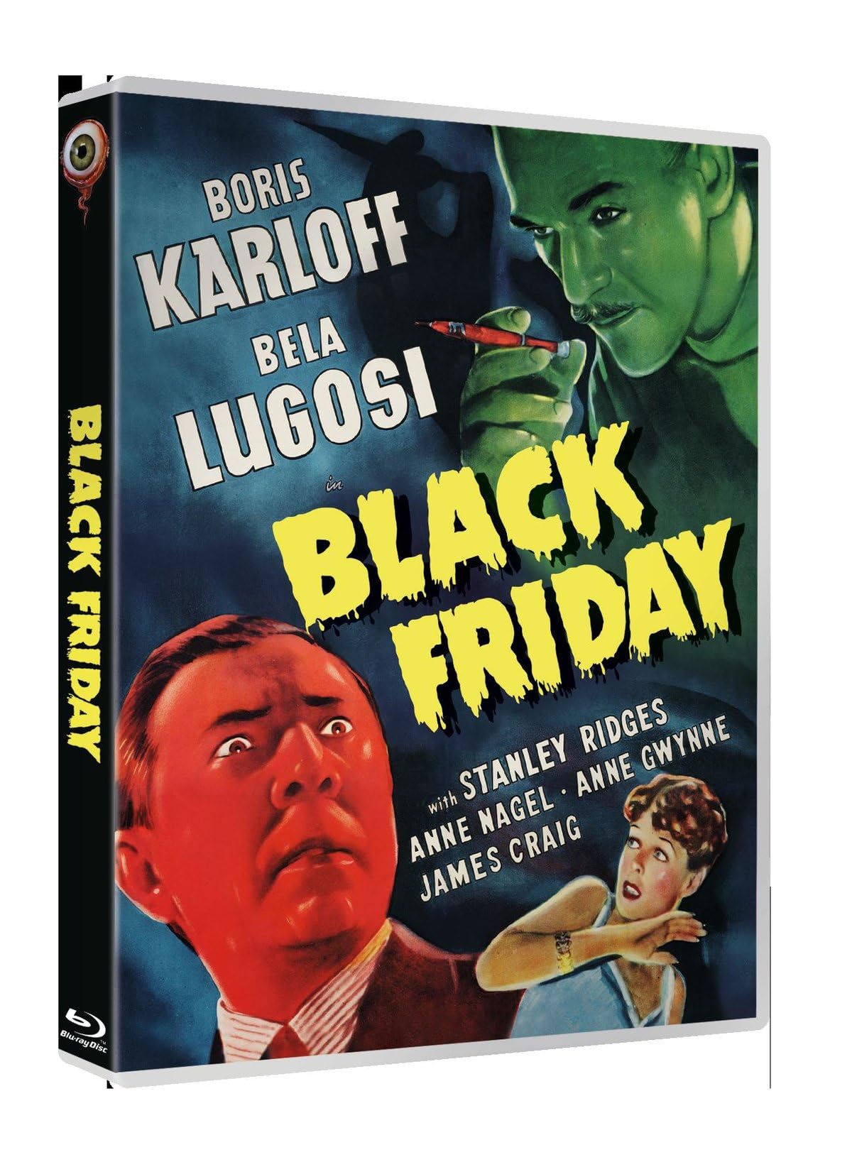Black Friday (1940) - Dual-Disc Edition (Blu-ray+DVD) - Mit den Horror-Ikonen Boris Karloff und Bela Lugosi Movies