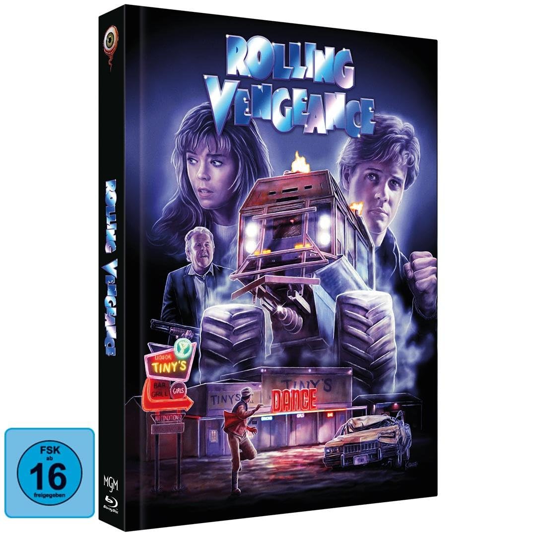 Rolling Vengeance - Monster Truck - Mediabook - Cover C - Limited Collector‘s Edition Nr. 76 - Limitiert auf 222 Stück (Blu-ray+DVD) Movies