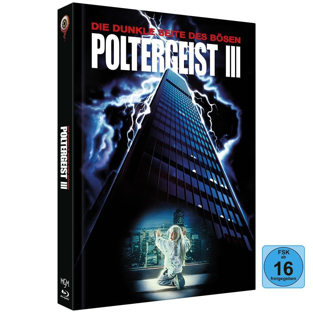 Poltergeist 3 - Die dunkle Seite des Bösen (Limited Collector‘s Edition Nr. 83) (Blu-ray & DVD, Mediabook, Cover A, Limitiert auf 444 Stück) Movies