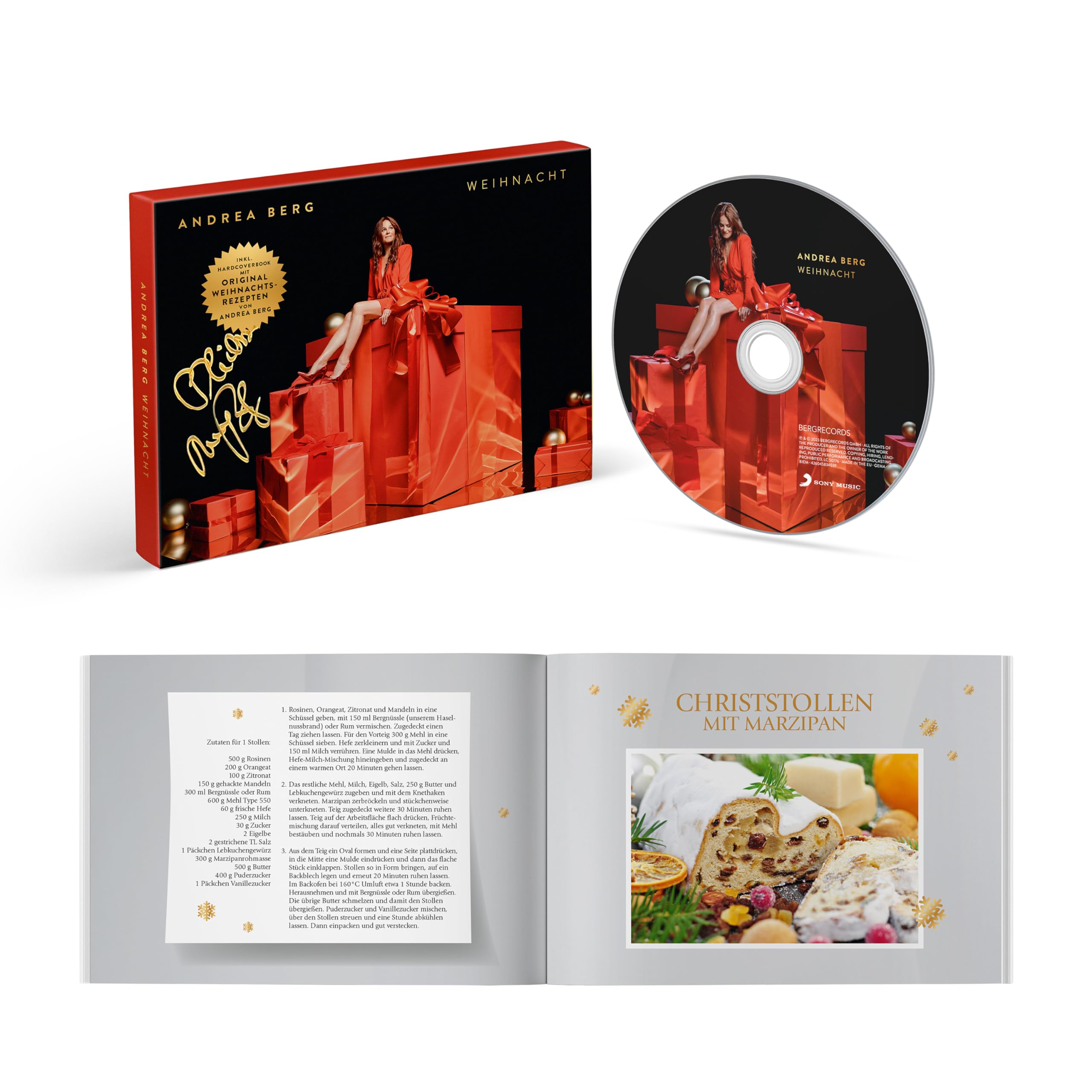 Bergrecords (Sony Music) Weihnacht (CD, + signiertes Hardcoverbook, exclusiv bei Amazon) Other music genres