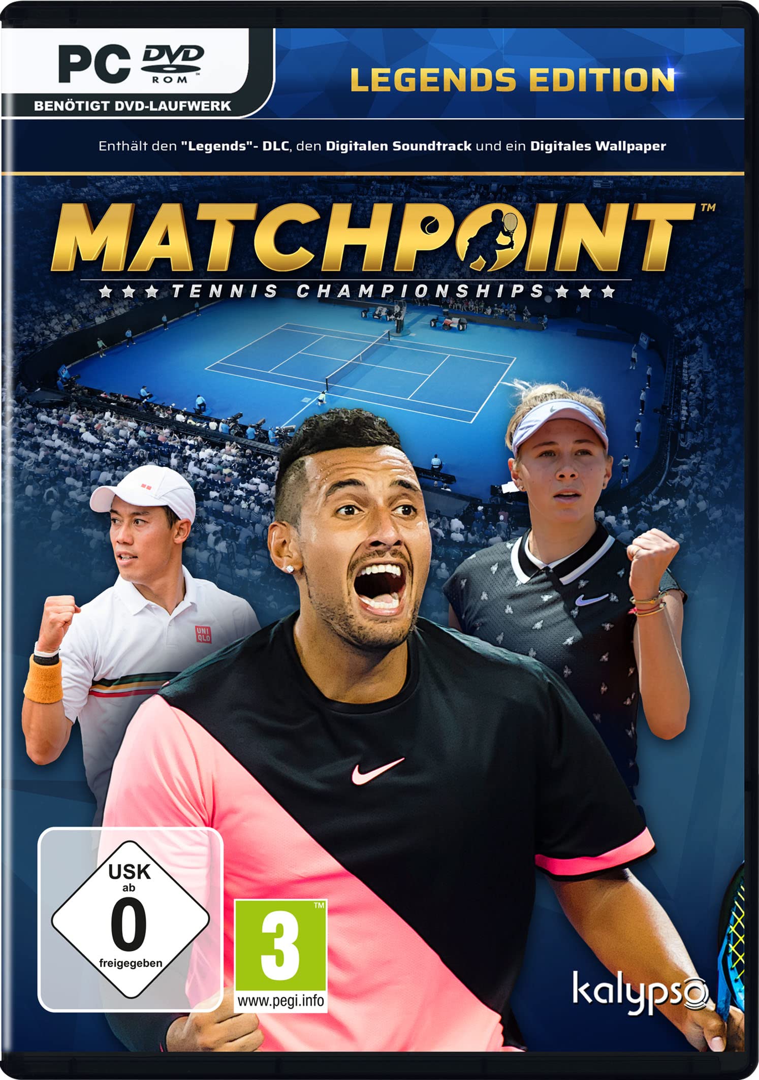 Matchpoint - Tennis Championships Legends Edition (PC) (64-Bit) PC
