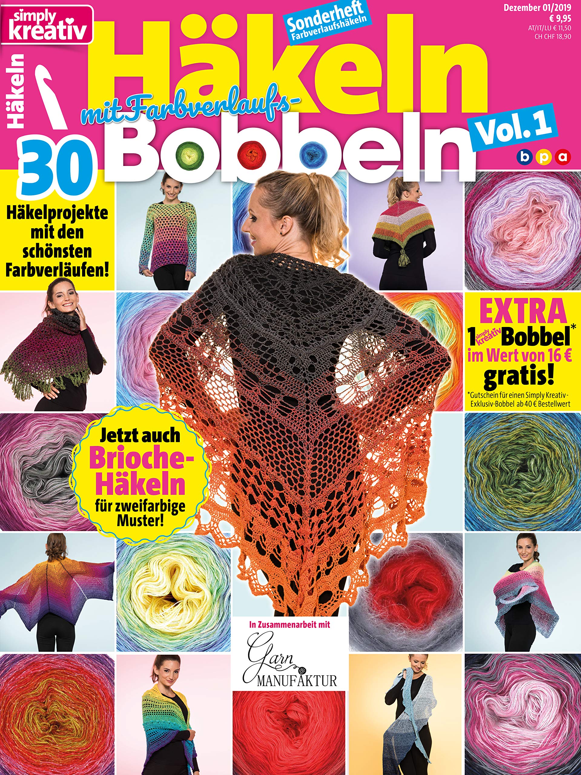 simply kreativ - Häkeln mit Farbverlaufs-Bobbeln Vol. 1 Hobbies & Crafts