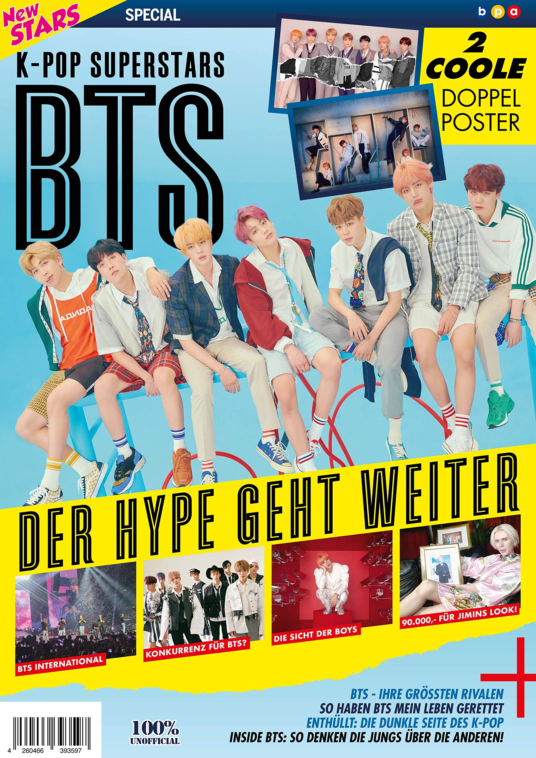 New Stars - SPECIAL K-POP-SENSATION BTS Vol. 2 Arts & Music