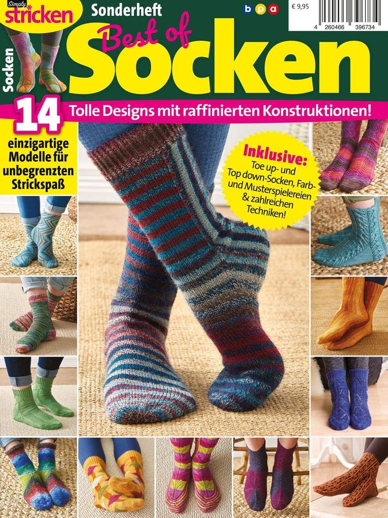 Simply Stricken Sonderheft - Best of Socken: Tolle Designs mit raffinierten Konstruktionen! Hobbies & Crafts