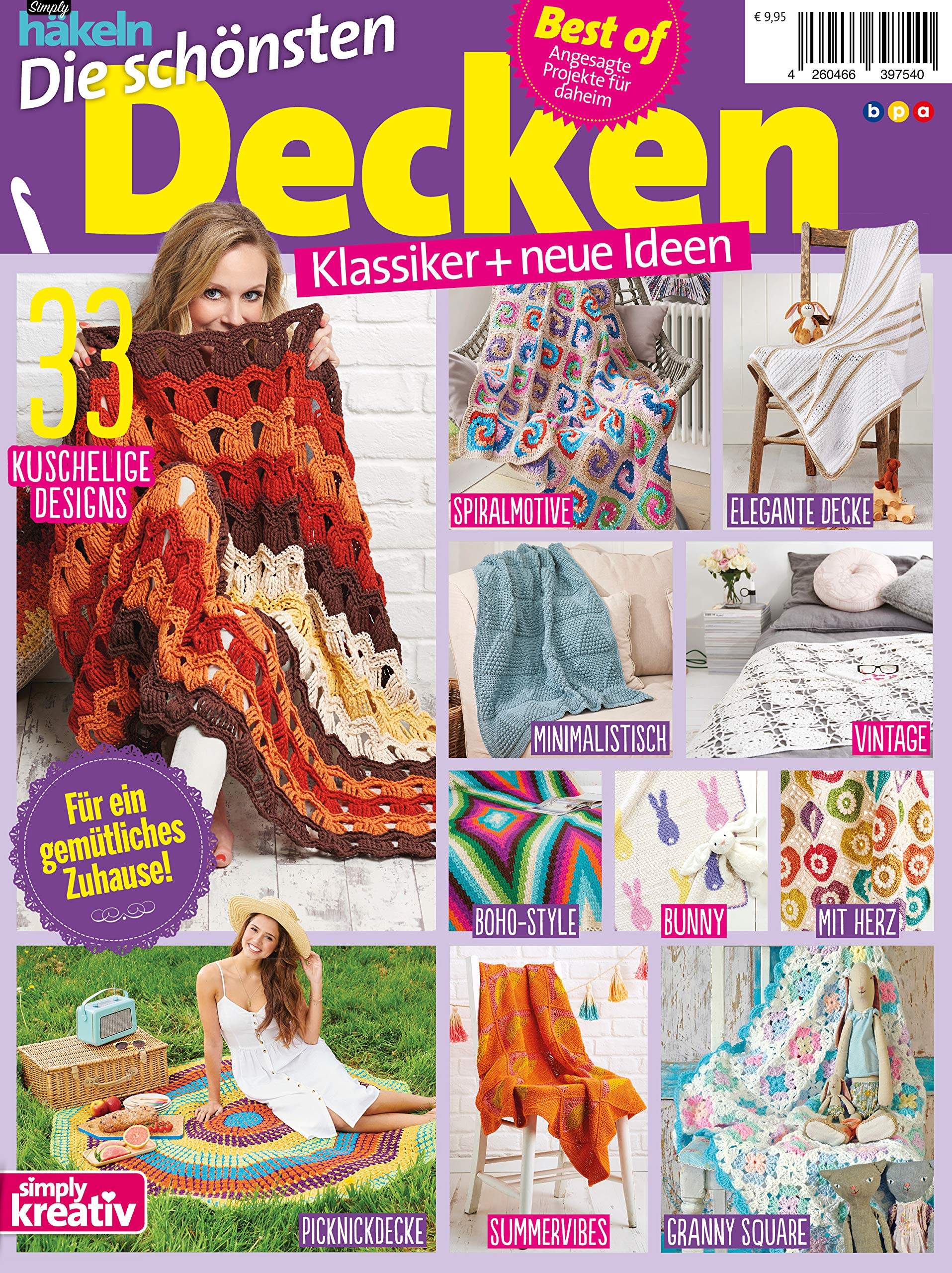 Simply häkeln Best of Decken: Klassiker + neue Ideen: Angesagte Projekte für daheim Hobbies & Crafts