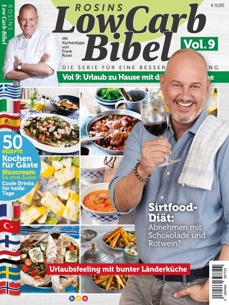 Rosins Low Carb Bibel Vol. 9: Urlaub zu Hause mit der Länderküche Hobbies & Crafts