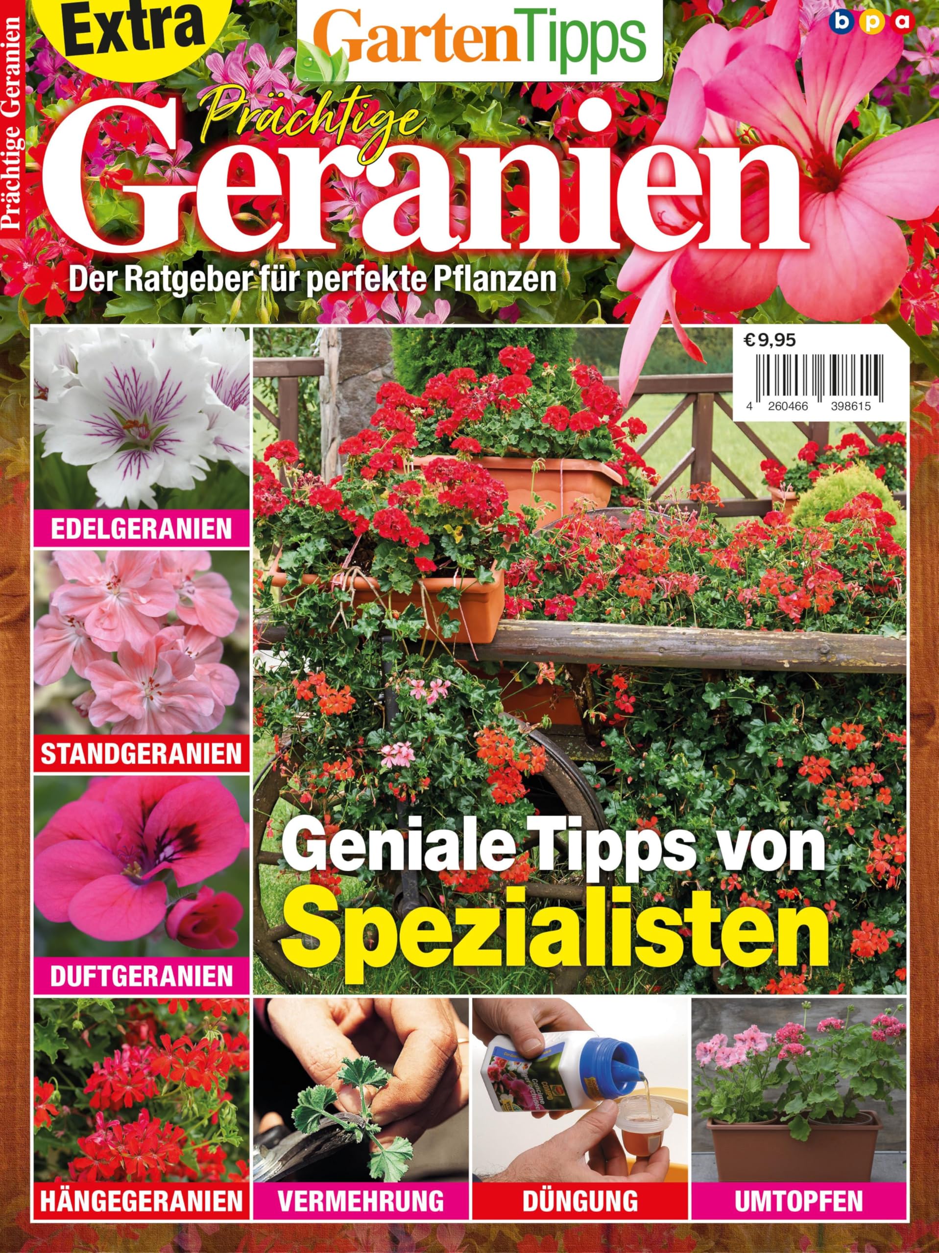 GartenTipps Extra - Prächtige Geranien: Der Ratgeber für perfekte Pflanzen Hobbies & Crafts